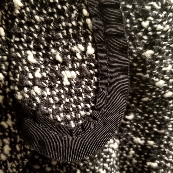 Nanette Lepore Blk/Ivory Lined Jacket - Like New! - Picture 3 of 9